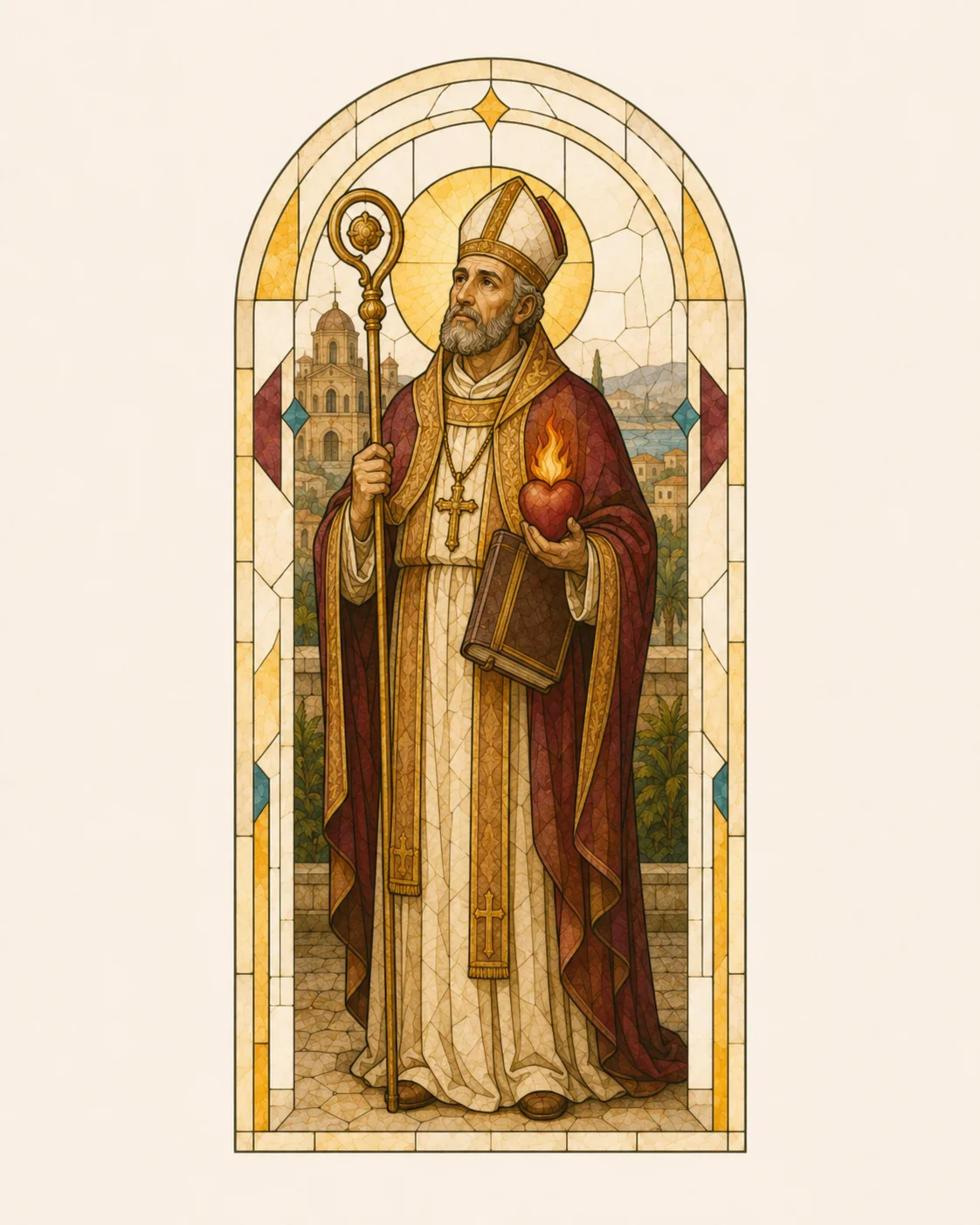 Portrait of St Augustine of Hippo