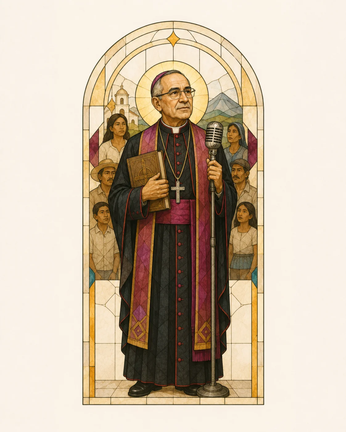 Placeholder portrait of St Óscar Romero
